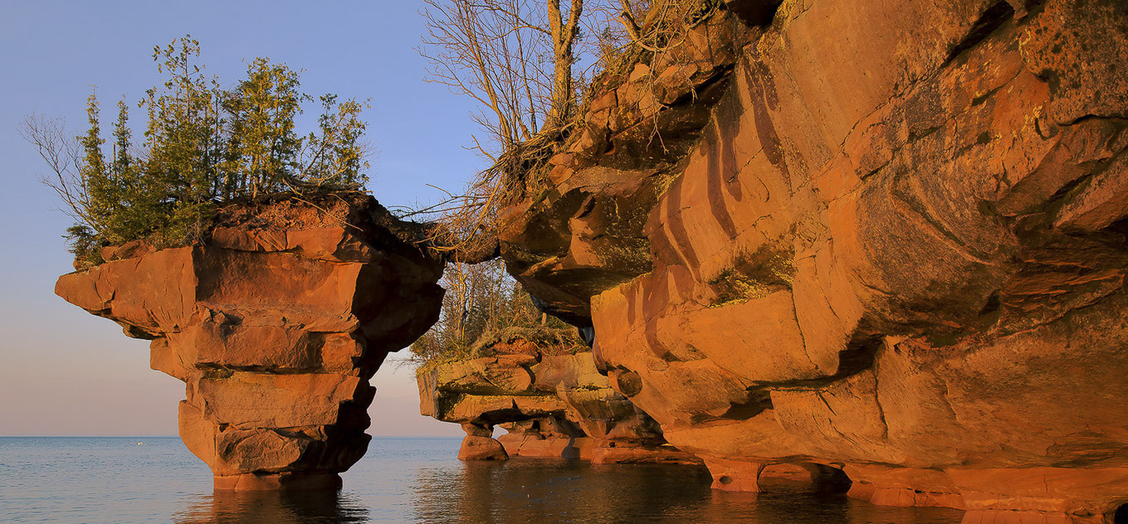 Sunset at Apostle Islands