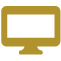 Icon illustration of a computer monitor